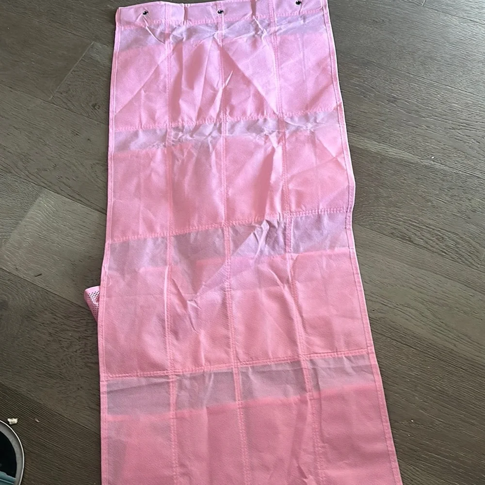 Pink Over-the-Door Organizer